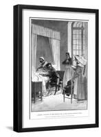 Rene Theophile Hyacinthe Laennec, French Physician Who Invented the Stethoscope, 1889-null-Framed Giclee Print