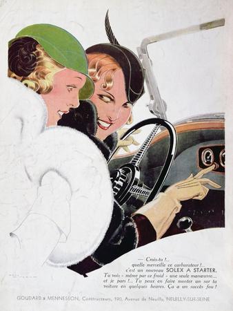 Advertisement for Solex Carburettors, from 'Vogue' Magazine, January, 1932