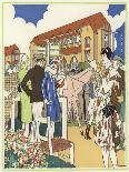 At the Horse Show and Races of Le Touquet-René Vincent-Giclee Print