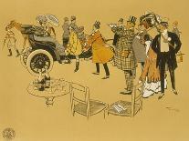 Advert for Bon Marche 1920S-René Vincent-Art Print