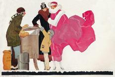 'Poster design Au Bon Marche', c1923-René Vincent-Giclee Print