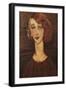 Renée-Amedeo Modigliani-Framed Art Print