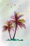 Tropical Palms 3-Renel Peters-Art Print