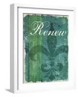 Renew - Unwind I-Pied Piper Creative-Framed Art Print