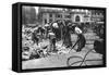 Renewing the Roads on the Grands Boulevards, Paris, 1931-Ernest Flammarion-Framed Stretched Canvas