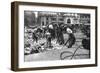Renewing the Roads on the Grands Boulevards, Paris, 1931-Ernest Flammarion-Framed Giclee Print