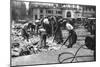 Renewing the Roads on the Grands Boulevards, Paris, 1931-Ernest Flammarion-Mounted Giclee Print