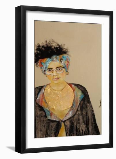 Reni Eddo-Lodge, Activist and Feminist, 2017-Susan Adams-Framed Giclee Print