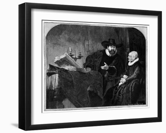 Renier Ansloo and His Mother, 1895-Adolf Closs-Framed Giclee Print