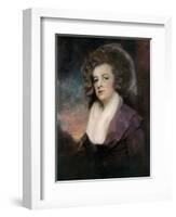 Renira De Tuyll, Wife of Captain John Albert Bentinck, Late 18th Century-George Romney-Framed Giclee Print