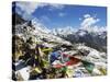 Renjo Pass of Everest Himalayan Range, Sagarmatha Nat'l Park, UNESCO World Heritage Site, Nepal-Jochen Schlenker-Stretched Canvas