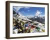 Renjo Pass of Everest Himalayan Range, Sagarmatha Nat'l Park, UNESCO World Heritage Site, Nepal-Jochen Schlenker-Framed Photographic Print