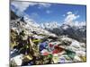 Renjo Pass of Everest Himalayan Range, Sagarmatha Nat'l Park, UNESCO World Heritage Site, Nepal-Jochen Schlenker-Mounted Photographic Print