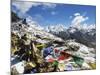 Renjo Pass of Everest Himalayan Range, Sagarmatha Nat'l Park, UNESCO World Heritage Site, Nepal-Jochen Schlenker-Mounted Photographic Print