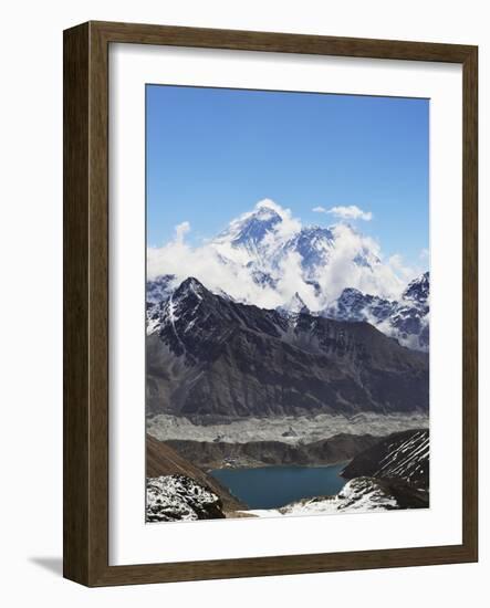 Renjo Pass of Mount Everest, Sagarmatha Nat'l Park, UNESCO World Heritage Site, Nepal-Jochen Schlenker-Framed Photographic Print