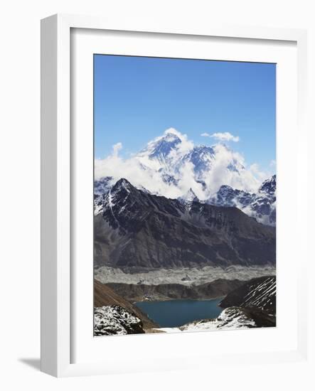 Renjo Pass of Mount Everest, Sagarmatha Nat'l Park, UNESCO World Heritage Site, Nepal-Jochen Schlenker-Framed Photographic Print