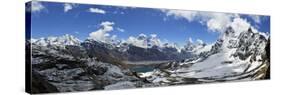 Renjo Pass of Mount Everest, Sagarmatha Nat'l Park, UNESCO World Heritage Site, Nepal-Jochen Schlenker-Stretched Canvas