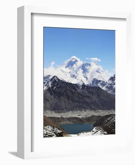 Renjo Pass of Mount Everest, Sagarmatha Nat'l Park, UNESCO World Heritage Site, Nepal-Jochen Schlenker-Framed Photographic Print