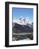 Renjo Pass of Mount Everest, Sagarmatha Nat'l Park, UNESCO World Heritage Site, Nepal-Jochen Schlenker-Framed Premium Photographic Print