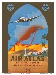 Air Atlas - Services All of Morocco, Algeria, Spain, France-RENLUC-Laminated Art Print