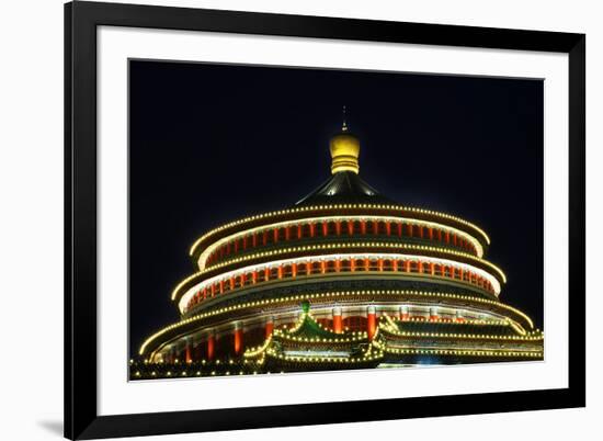 Renmin 'People'S' Square, Sichuan-William Perry-Framed Photographic Print