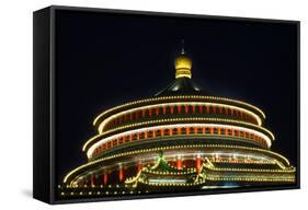 Renmin 'People'S' Square, Sichuan-William Perry-Framed Stretched Canvas