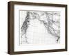 Rennell's Map of the Syrian Desert, Dated 1809, Published 1831-null-Framed Giclee Print