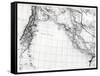 Rennell's Map of the Syrian Desert, Dated 1809, Published 1831-null-Framed Stretched Canvas