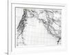 Rennell's Map of the Syrian Desert, Dated 1809, Published 1831-null-Framed Giclee Print