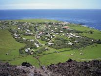 Aerial View over Jamestown, St. Helena, Mid Atlantic-Renner Geoff-Photographic Print