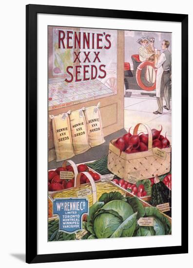 Rennie's Seeds Torontomontreal-null-Framed Art Print