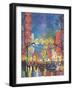 Reno, Nevada Casinos - The Biggest Little City in the World - Vintage Travel Poster, 1980s-William (Jack) Laycox-Framed Art Print