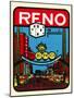 Reno, Nevada Decal-null-Mounted Art Print