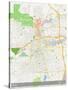 Reno, United States of America Map-null-Stretched Canvas