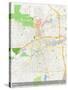 Reno, United States of America Map-null-Stretched Canvas