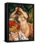 Renoir: Bather-Pierre-Auguste Renoir-Framed Stretched Canvas