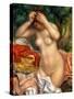 Renoir: Bather-Pierre-Auguste Renoir-Stretched Canvas