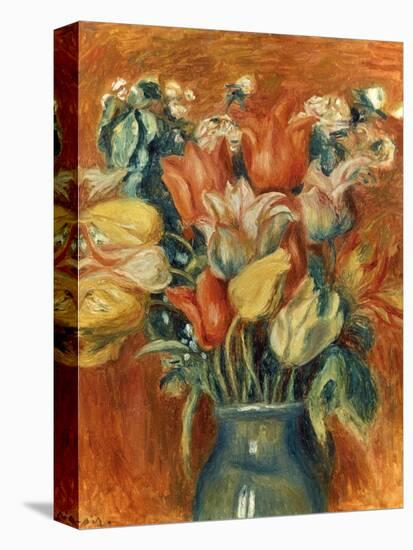 Renoir: Bouquet Of Tulips-Pierre-Auguste Renoir-Stretched Canvas