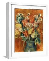 Renoir: Bouquet Of Tulips-Pierre-Auguste Renoir-Framed Giclee Print