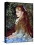 Renoir: Mlle D'Anvers, 1880-Pierre-Auguste Renoir-Stretched Canvas