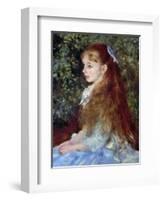 Renoir: Mlle D'Anvers, 1880-Pierre-Auguste Renoir-Framed Giclee Print