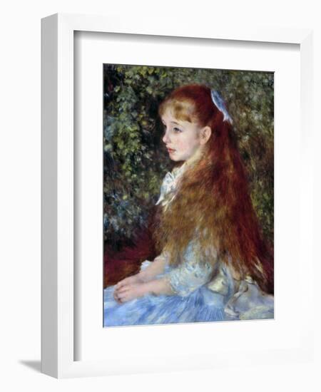 Renoir: Mlle D'Anvers, 1880-Pierre-Auguste Renoir-Framed Giclee Print