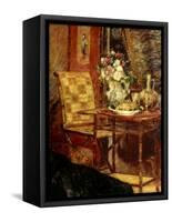 Renoir: Mme Charpent., 1878-Pierre-Auguste Renoir-Framed Stretched Canvas