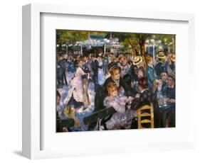 Renoir: Moulin De Galette-Pierre-Auguste Renoir-Framed Giclee Print