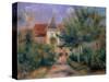 Renoir's House at Essoyes, 1906-Pierre-Auguste Renoir-Stretched Canvas