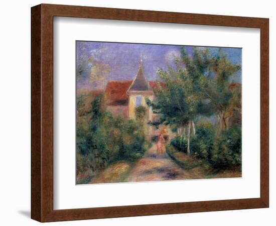 Renoir's House at Essoyes, 1906-Pierre-Auguste Renoir-Framed Giclee Print