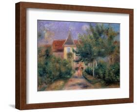 Renoir's House at Essoyes, 1906-Pierre-Auguste Renoir-Framed Giclee Print