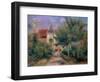 Renoir's House at Essoyes, 1906-Pierre-Auguste Renoir-Framed Giclee Print