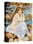 Renoir: Seated Bather, 1885-Pierre-Auguste Renoir-Stretched Canvas