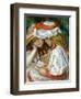 Renoir: Two Girls Reading-Pierre-Auguste Renoir-Framed Giclee Print